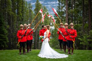 Wedding Banff RCMP